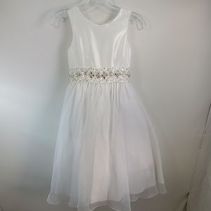 SWEETIE PIE COMMUNION FLOWER GIRL DRESS SIZE 7